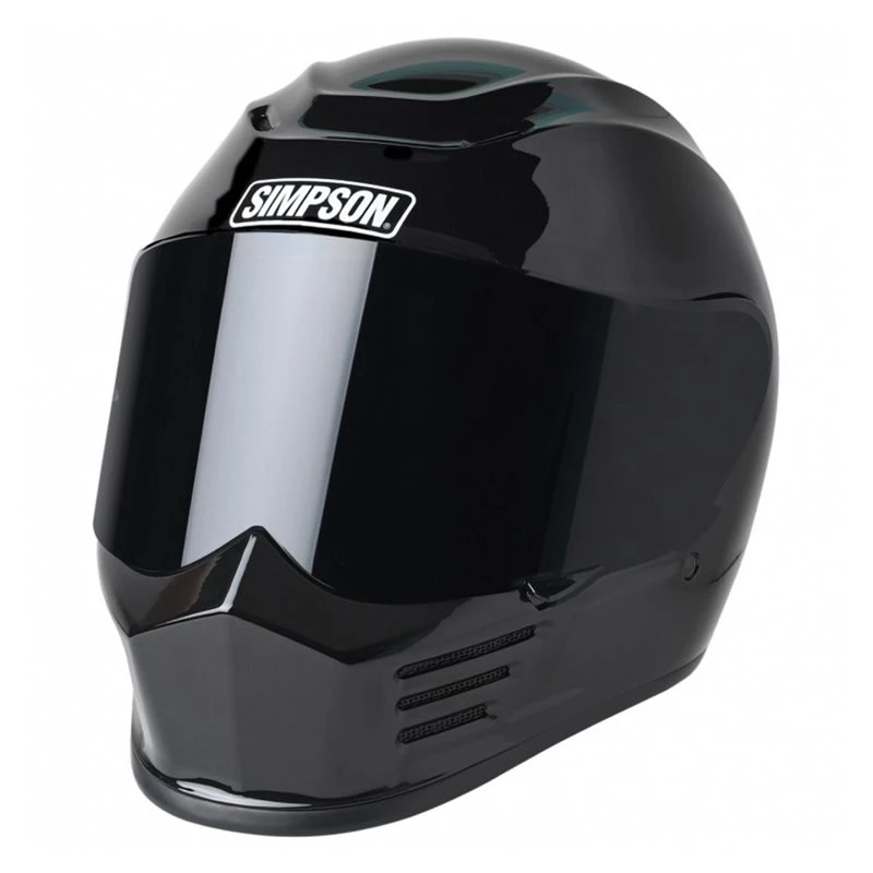 Simpson Speed Motorcycle Helmet (Gloss Black) 1 Simpson Speed Motorcycle Helmet (Gloss Black)
