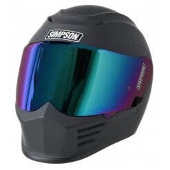 Simpson Speed Motorcycle Helmet (Matt Black)