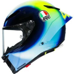 AGV Pista GP-RR Soleluna 2021 Helmet (White/Blue) 12 AGV Pista GP-RR Soleluna 2021 Helmet (White/Blue) -Motorcycle Equipment Store 32659 3