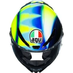 AGV Pista GP-RR Soleluna 2021 Helmet (White/Blue) 17 AGV Pista GP-RR Soleluna 2021 Helmet (White/Blue) -Motorcycle Equipment Store 32659 8