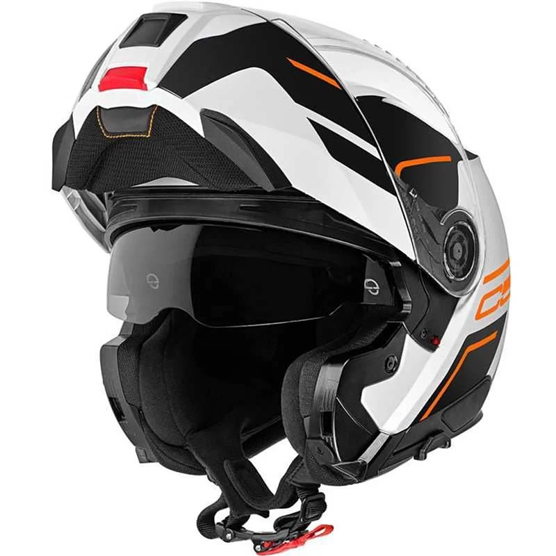 Schuberth C5 Flip Front Helmet (Master Orange) 2 Schuberth C5 Flip Front Helmet (Master Orange) - Image 2