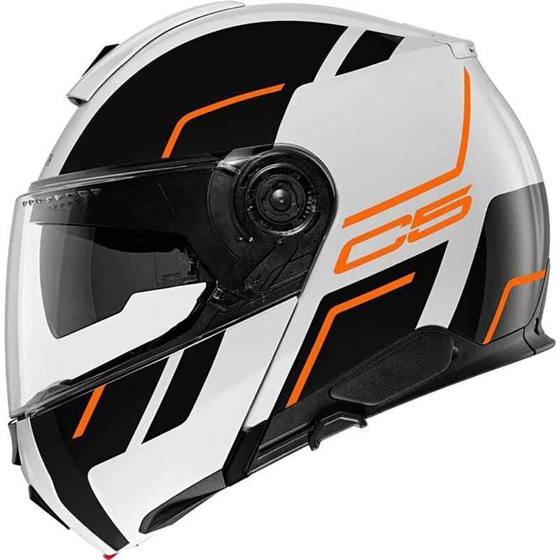 Schuberth C5 Flip Front Helmet (Master Orange) 4 Schuberth C5 Flip Front Helmet (Master Orange) - Image 4