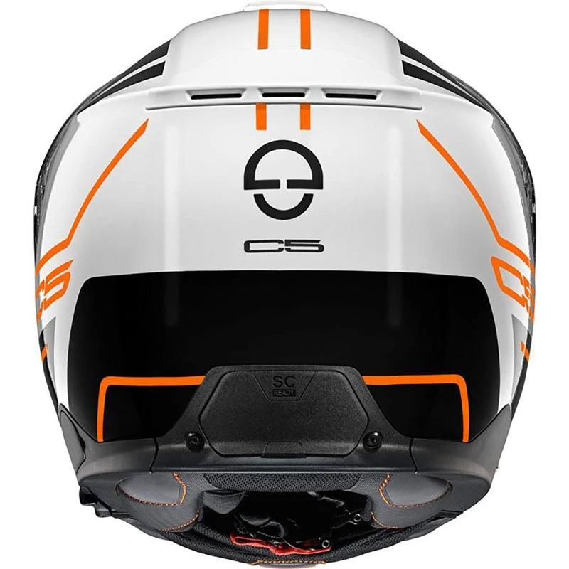 Schuberth C5 Flip Front Helmet (Master Orange) 6 Schuberth C5 Flip Front Helmet (Master Orange) - Image 6