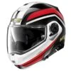 Nolan N100-5 Plus 50th Anniversary Flip Front Helmet (Metal Black/White/Red)