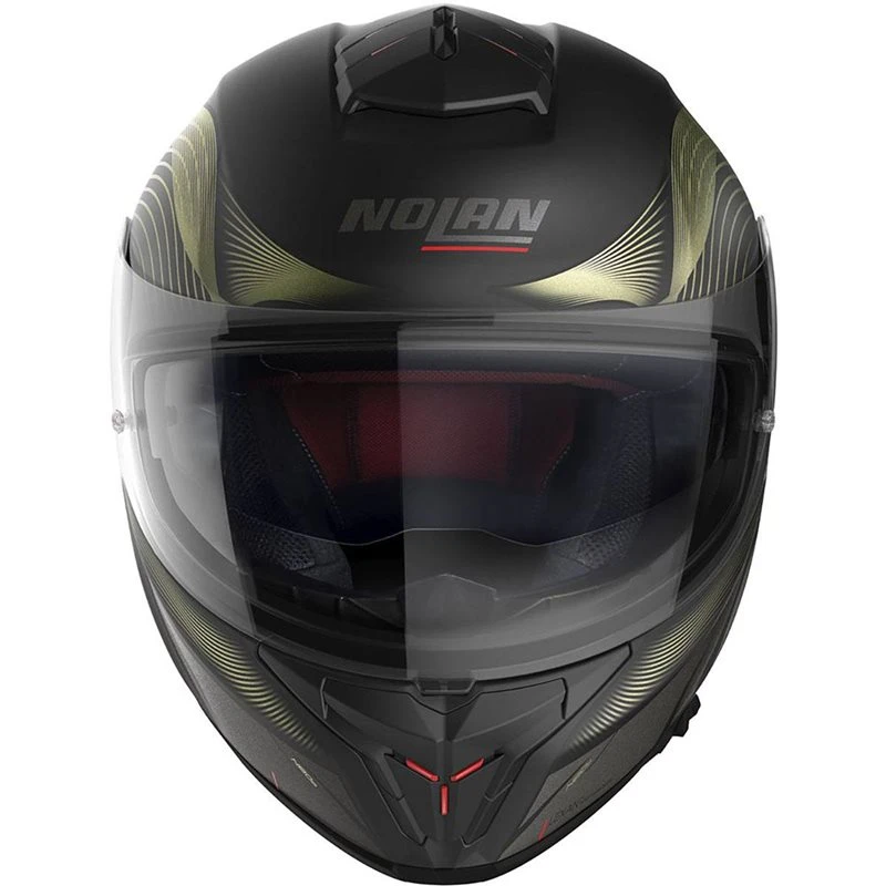 Nolan N80-8 Powerglide Helmet (Flat Black/Gold) 3 Nolan N80-8 Powerglide Helmet (Flat Black/Gold) - Image 3