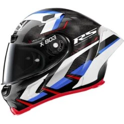 X-Lite X-803 U.C RS Motormaster Helmet (White/Blue/Red) -Motorcycle Equipment Store 32820 2
