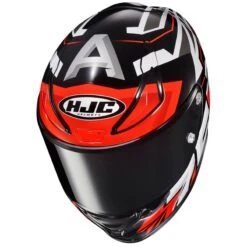 HJC RPHA 1 Arenas Replica Helmet (Red/Black) -Motorcycle Equipment Store 32847 3