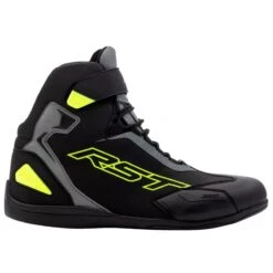 RST Sabre Moto CE Motorcycle Boots 3053 (Black/Grey/Flo Yellow)