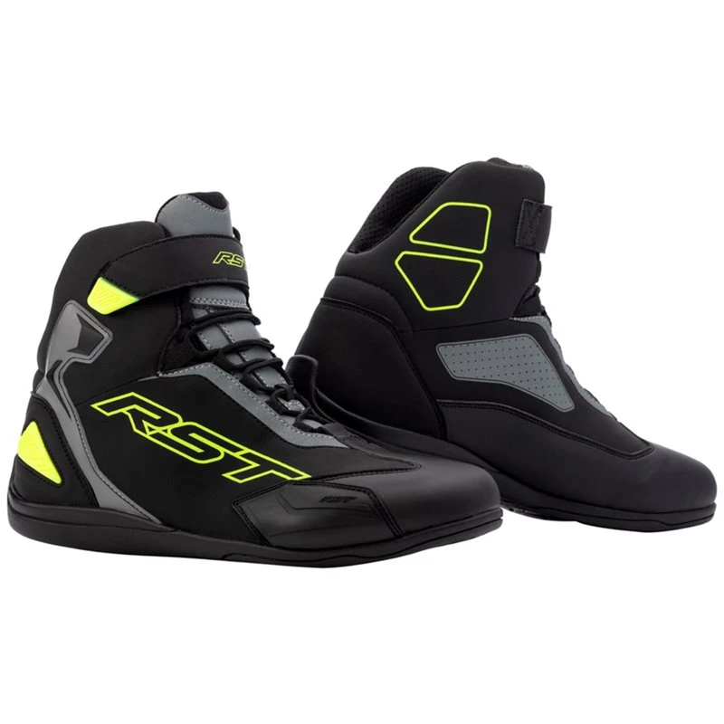 RST Sabre Moto CE Motorcycle Boots 3053 (Black/Grey/Flo Yellow) 4 RST Sabre Moto CE Motorcycle Boots 3053 (Black/Grey/Flo Yellow) - Image 4