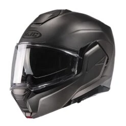 HJC I100 Flip Front Helmet (Semi Flat Titanium)