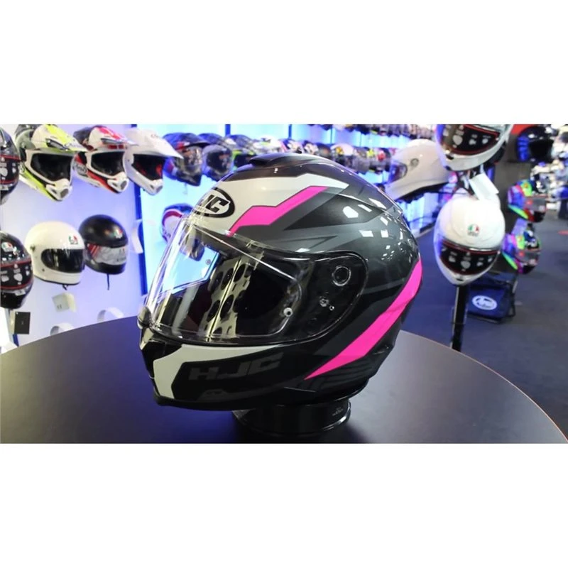 HJC C70 Silon MC8 Motorcycle Helmet (Pink) 2 HJC C70 Silon MC8 Motorcycle Helmet (Pink) - Image 2