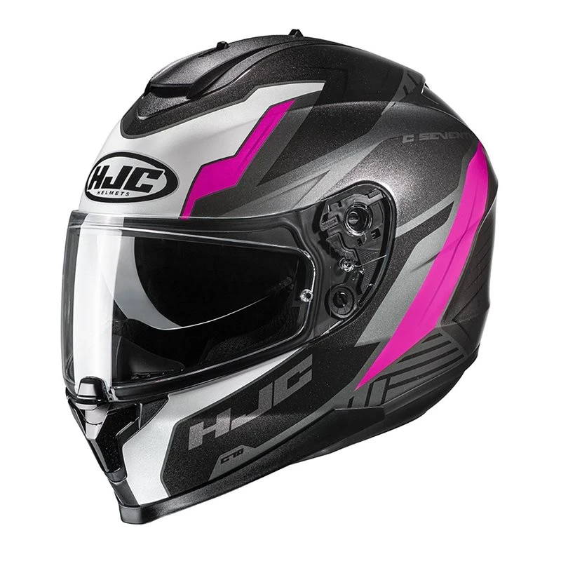 HJC C70 Silon MC8 Motorcycle Helmet (Pink) 1 HJC C70 Silon MC8 Motorcycle Helmet (Pink)