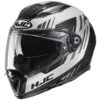 HJC F70 Kesta Carbon MC5 Motorcycle Helmet (Black)
