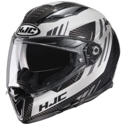 HJC F70 Kesta Carbon MC5 Motorcycle Helmet (Black)
