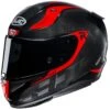 HJC RPHA 11 Bleer Carbon MC1 Motorcycle Helmet (Red)