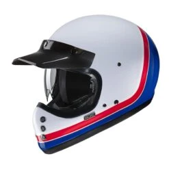 HJC V60 Scoby MC21 Helmet (White|Red|Blue) -Motorcycle Equipment Store 33056 3