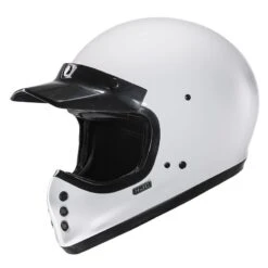 HJC V60 Scoby Motorcycle Helmet (White)