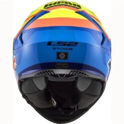 LS2 FF800 Storm Salvaldor Replica Helmet (Blue|Yellow) -Motorcycle Equipment Store 33136 2