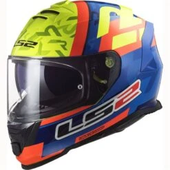 LS2 FF800 Storm Salvaldor Replica Helmet (Blue|Yellow)