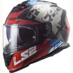 LS2 FF800 Storm Sprinter Motorcycle Helmet (Black|Red|Titanium)