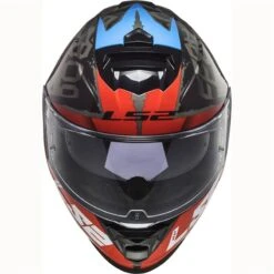 LS2 FF800 Storm Sprinter Motorcycle Helmet (Black|Red|Titanium) -Motorcycle Equipment Store 33137 5