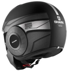 Shark Street Drak Tribute Open Face Helmet (Matt Black) 5 Shark Street Drak Tribute Open Face Helmet (Matt Black) -Motorcycle Equipment Store 33226 2