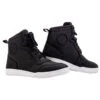 RST HiTop Moto Waterproof Sneaker 3122 (Black Leather)