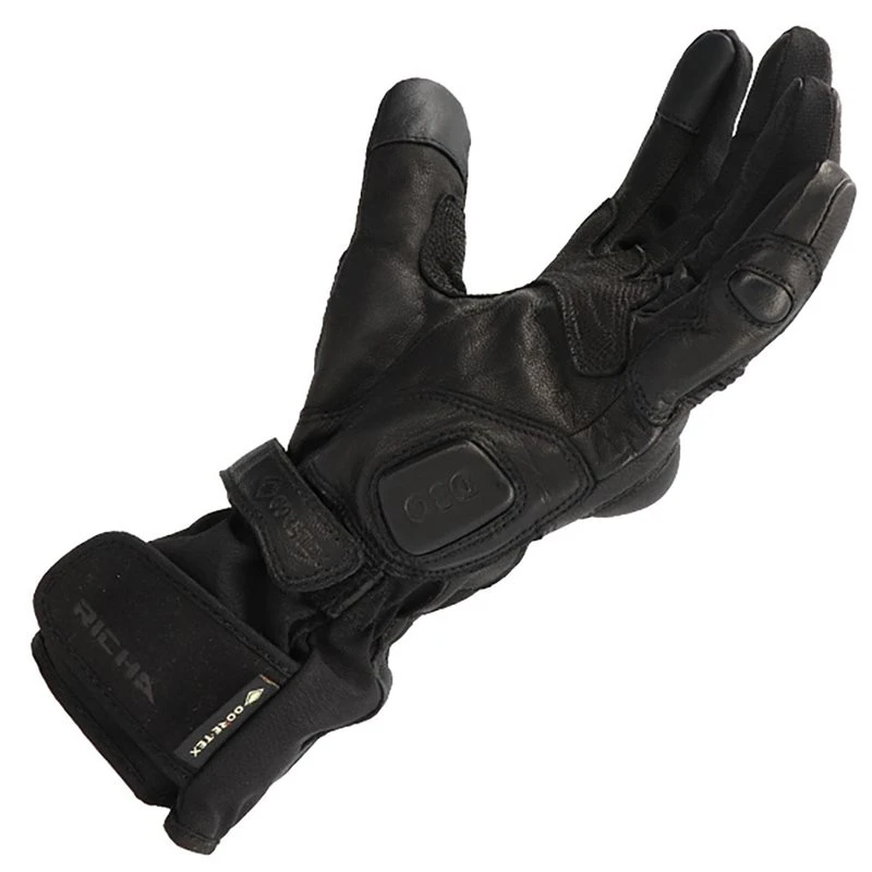 Richa Hypercane GTX Glove (Black) 2 Richa Hypercane GTX Glove (Black) - Image 2