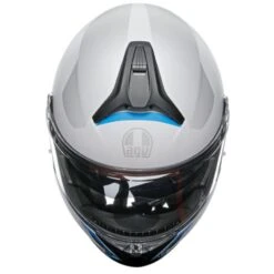 AGV Tour Modular Frequency Flip Front Helmet (Grey|Blue) -Motorcycle Equipment Store 33389 8