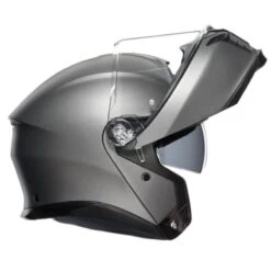 AGV Tour Modular Luna Flip Front Helmet (Grey) -Motorcycle Equipment Store 33392 2