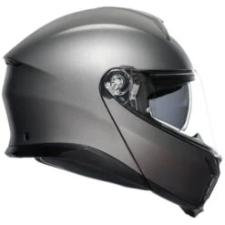 AGV Tour Modular Luna Flip Front Helmet (Grey) -Motorcycle Equipment Store 33392 3
