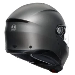 AGV Tour Modular Luna Flip Front Helmet (Grey) -Motorcycle Equipment Store 33392 6