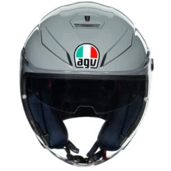 AGV K5 JET Open Face Helmet (Nardo Grey) -Motorcycle Equipment Store 33413 2
