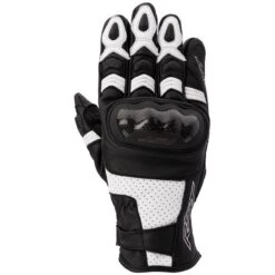 RST Shortie CE Motorcycle Glove 3047 (Black|White)