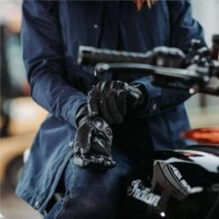 Knox Hadleigh MK2 Ladies Glove (Black) -Motorcycle Equipment Store 33545 10