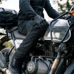 Knox Hanbury Mens Leather Glove (Black) -Motorcycle Equipment Store 33546 6