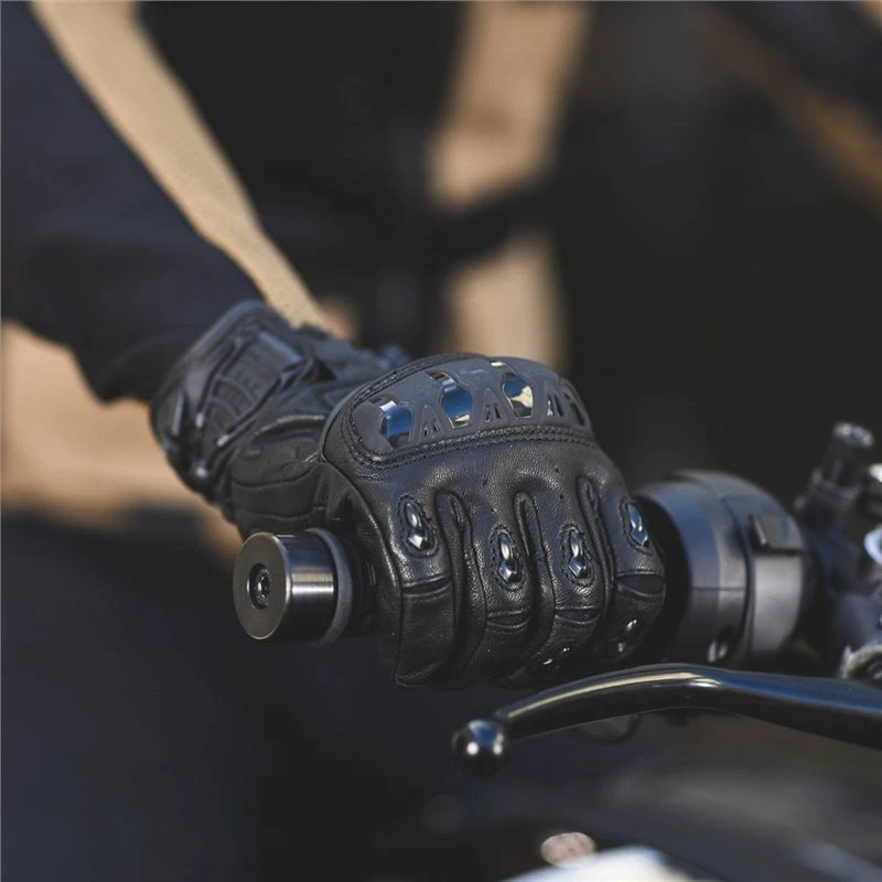 Knox Orsa Mens Leather Glove (Black) 4 Knox Orsa Mens Leather Glove (Black) - Image 4