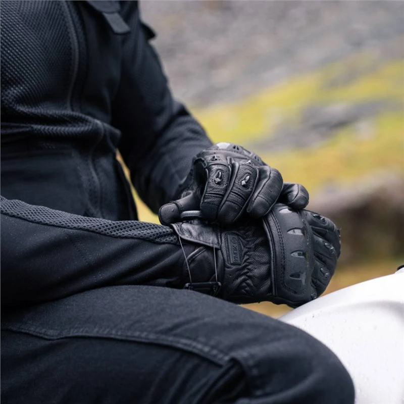 Knox Orsa Mens Leather Glove (Black) 5 Knox Orsa Mens Leather Glove (Black) - Image 5