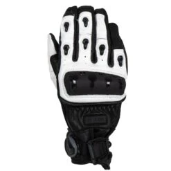 Knox Orsa Mens Leather Glove (White/Black)