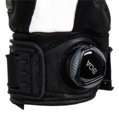 Knox Orsa Mens Leather Glove (White/Black) -Motorcycle Equipment Store 33548 5