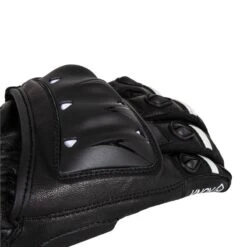 Knox Oulton Leather Glove (Black|White) -Motorcycle Equipment Store 33551 5
