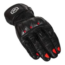 Knox Oulton Leather Glove (Black|Red) -Motorcycle Equipment Store 33552 5