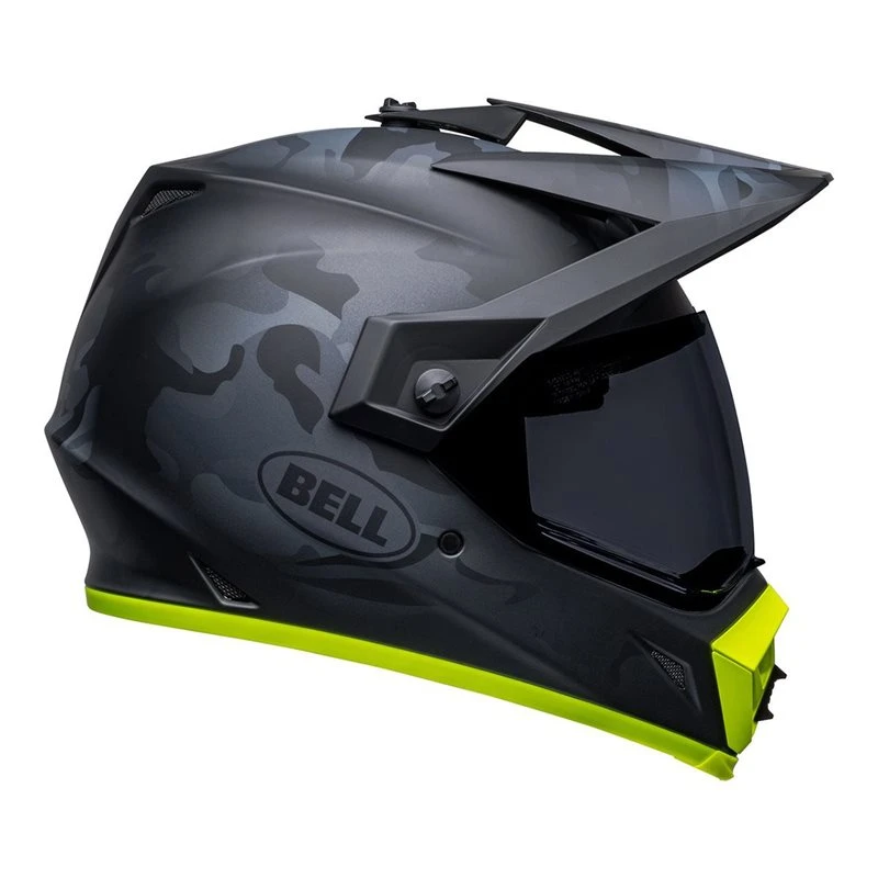 Bell MX-9 Adventure Mips Stealth Helmet (Matt Black Camo/Hi Viz) 2 Bell MX-9 Adventure Mips Stealth Helmet (Matt Black Camo/Hi Viz) - Image 2