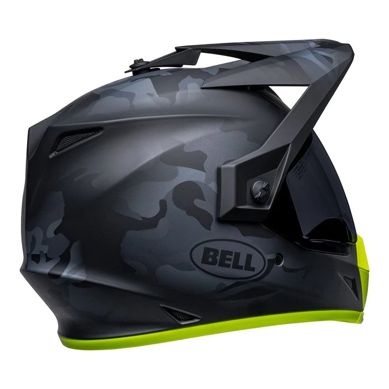 Bell MX-9 Adventure Mips Stealth Helmet (Matt Black Camo/Hi Viz) 5 Bell MX-9 Adventure Mips Stealth Helmet (Matt Black Camo/Hi Viz) - Image 5