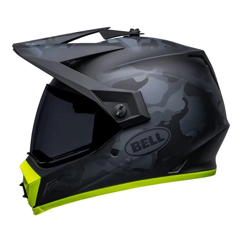 Bell MX-9 Adventure Mips Stealth Helmet (Matt Black Camo/Hi Viz) 8 Bell MX-9 Adventure Mips Stealth Helmet (Matt Black Camo/Hi Viz) - Image 8