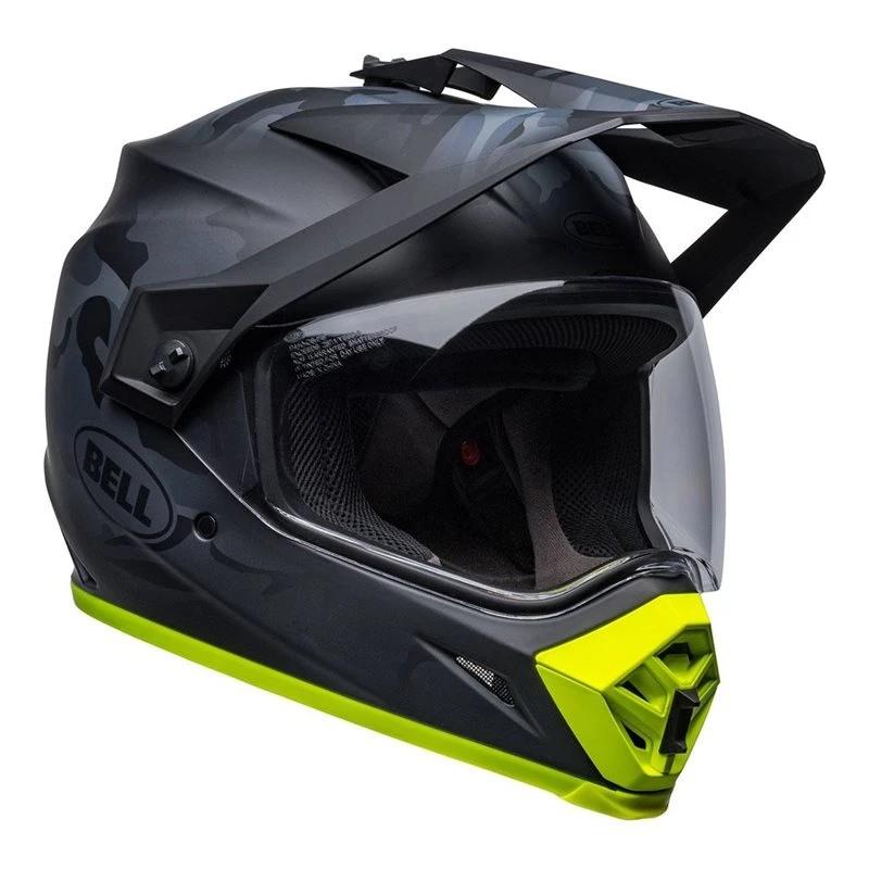 Bell MX-9 Adventure Mips Stealth Helmet (Matt Black Camo/Hi Viz) 1 Bell MX-9 Adventure Mips Stealth Helmet (Matt Black Camo/Hi Viz)