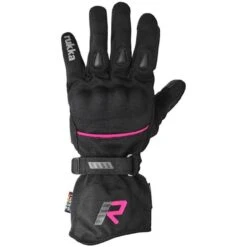 Rukka Suki 2.0 Gore-Tex Ladies Motorcycle Gloves (Black/Pink)