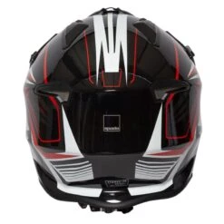 Spada Rock Stream Open Face Helmet (Black/Red/White) -Motorcycle Equipment Store 34244 3
