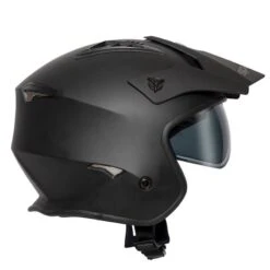 Spada Rock Open Face Helmet (Black) -Motorcycle Equipment Store 34245 6