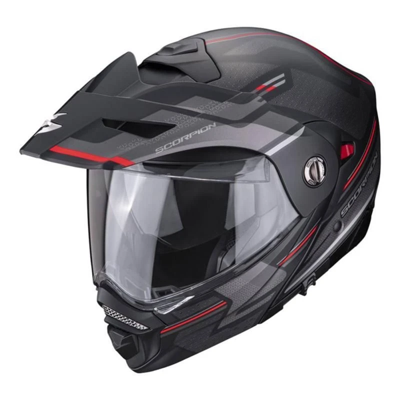 Scorpion Exo ADX 2 Carrera Flip Front Helmet (Matt Black/Red) 1 Scorpion Exo ADX 2 Carrera Flip Front Helmet (Matt Black/Red)